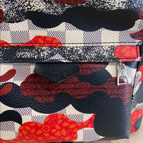 Louis Vuitton Limited Edition Palm Springs Backpack in Patchwork Wave Damier - Picture 9 of 16